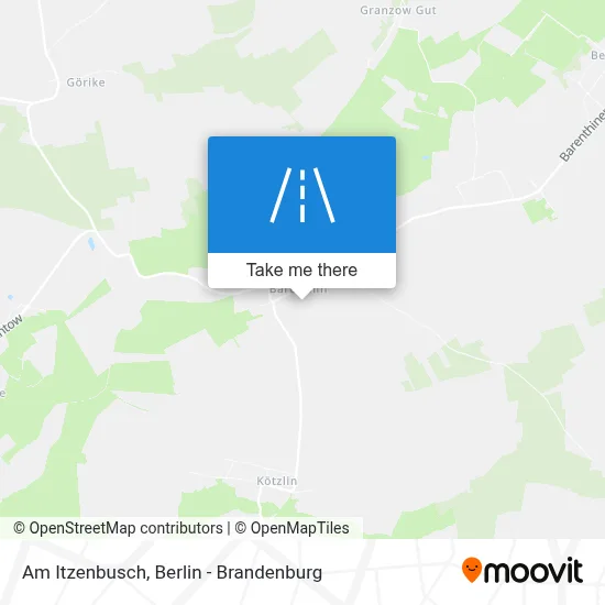 Am Itzenbusch map