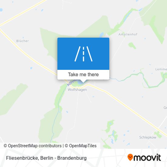 Fliesenbrücke map