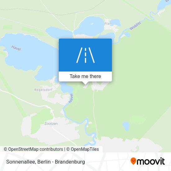 Sonnenallee map