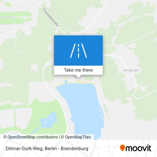 Ditmar-Gurk-Weg map