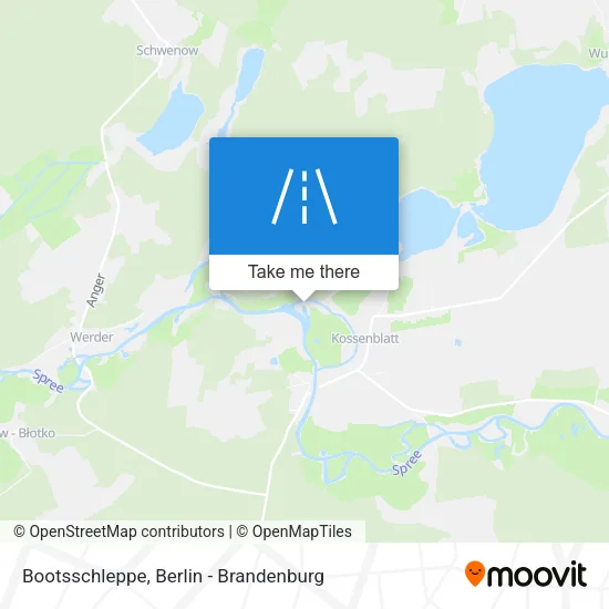 Карта Bootsschleppe