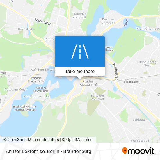 An Der Lokremise map