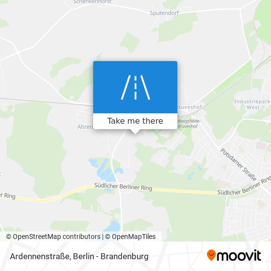 Карта Ardennenstraße