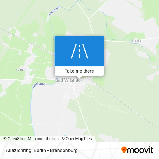 Карта Akazienring