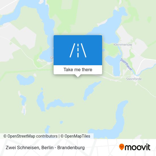 Zwei Schneisen map