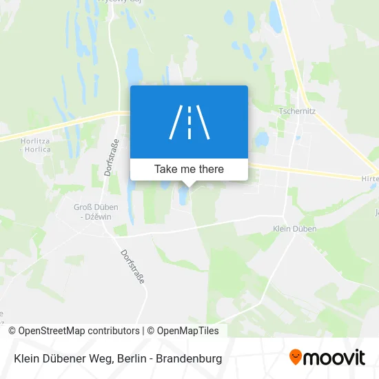 Карта Klein Dübener Weg