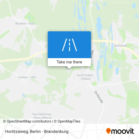 Карта Horlitzaweg