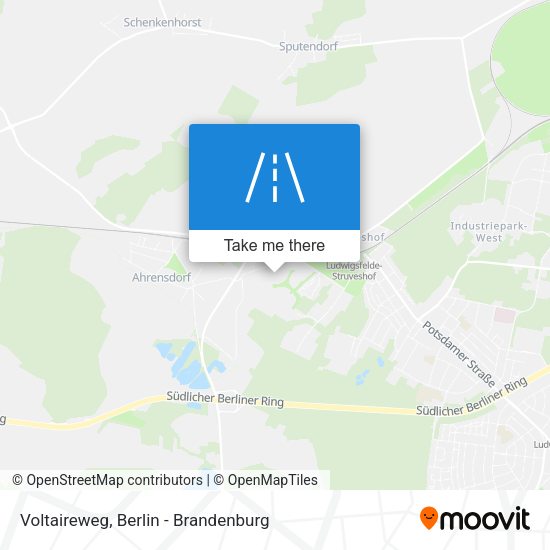 Voltaireweg map