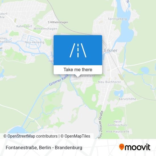 Fontanestraße map