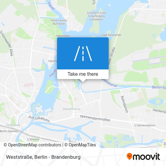 Weststraße map