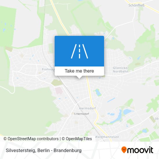 Silvestersteig map
