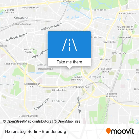Карта Hasensteg