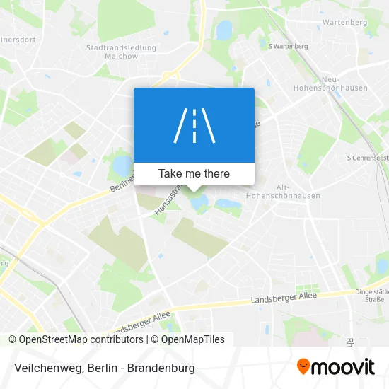 Карта Veilchenweg