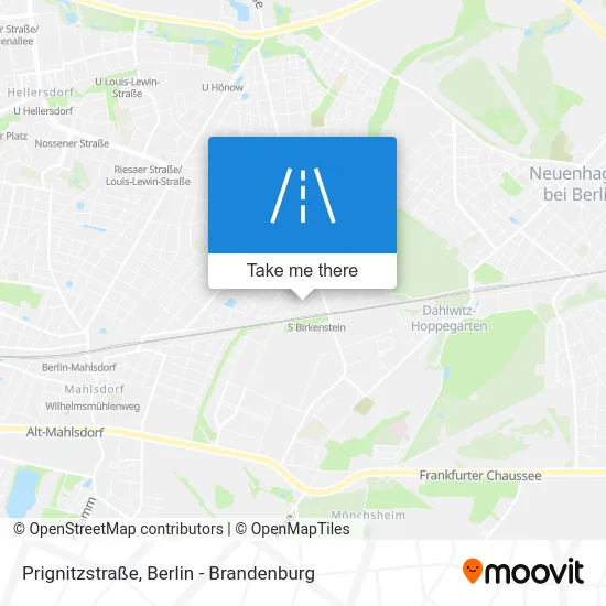 Prignitzstraße map