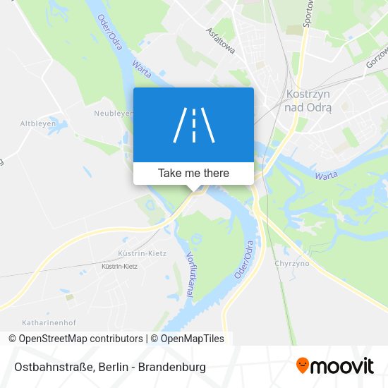 Ostbahnstraße map