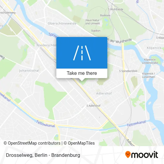 Drosselweg map