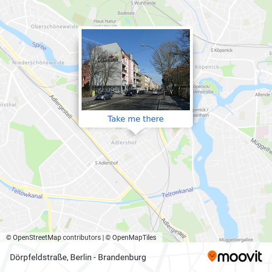 Dörpfeldstraße map