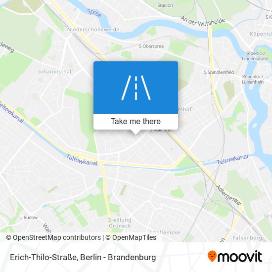 Карта Erich-Thilo-Straße