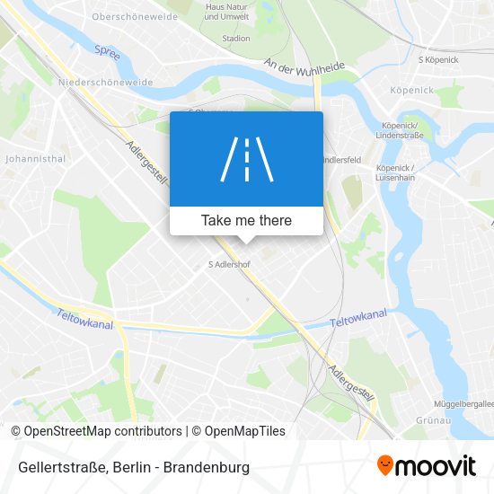 Gellertstraße map