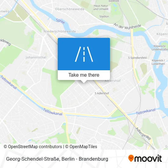 Карта Georg-Schendel-Straße