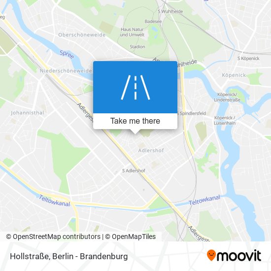 Hollstraße map