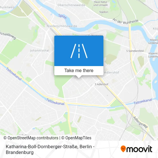 Карта Katharina-Boll-Dornberger-Straße