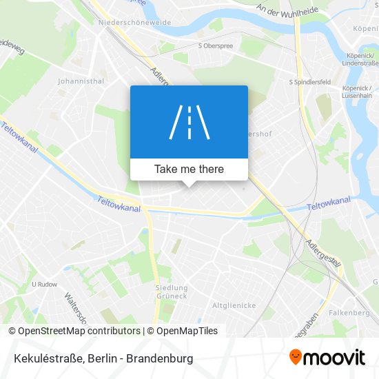 Kekuléstraße map