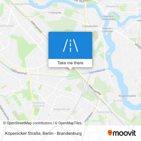 Köpenicker Straße map