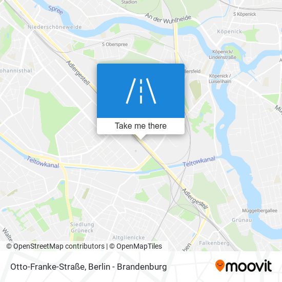 Карта Otto-Franke-Straße