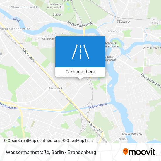 Карта Wassermannstraße