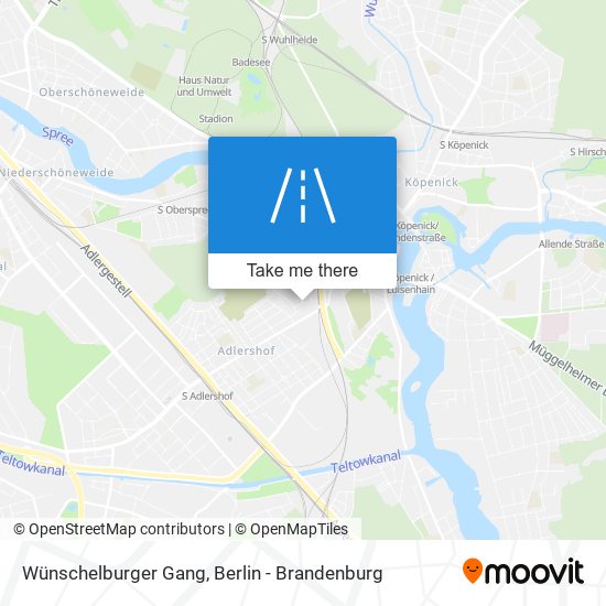 Wünschelburger Gang map