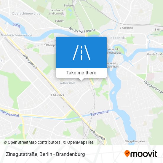 Zinsgutstraße map