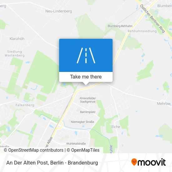 Карта An Der Alten Post