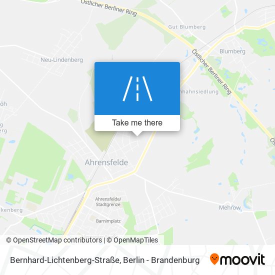 Bernhard-Lichtenberg-Straße map