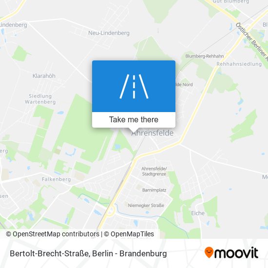 Карта Bertolt-Brecht-Straße