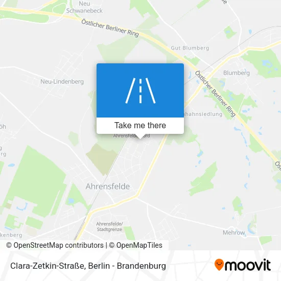 Карта Clara-Zetkin-Straße