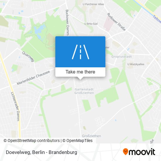 Doevelweg map