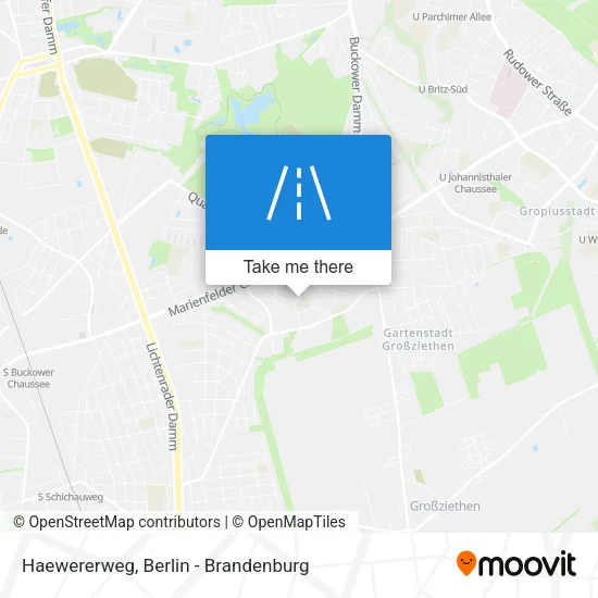 Карта Haewererweg