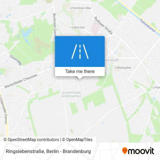 Карта Ringslebenstraße
