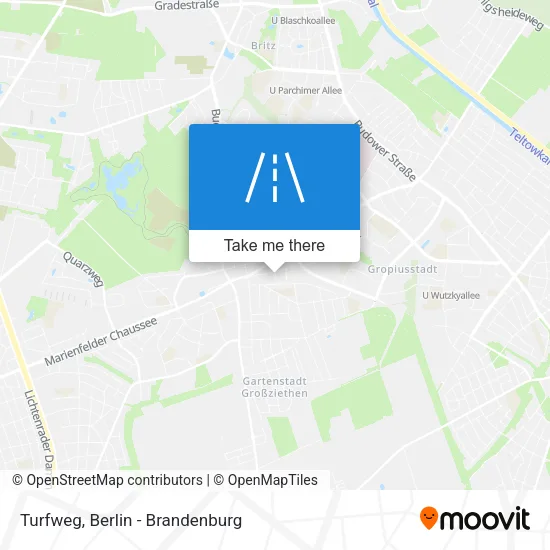 Карта Turfweg