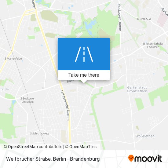 Weitbrucher Straße map