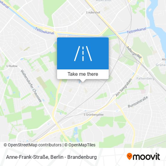 Anne-Frank-Straße map