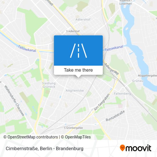 Cimbernstraße map