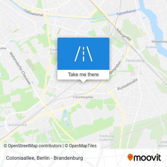 Coloniaallee map