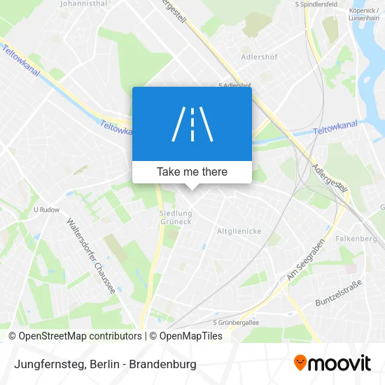 Карта Jungfernsteg