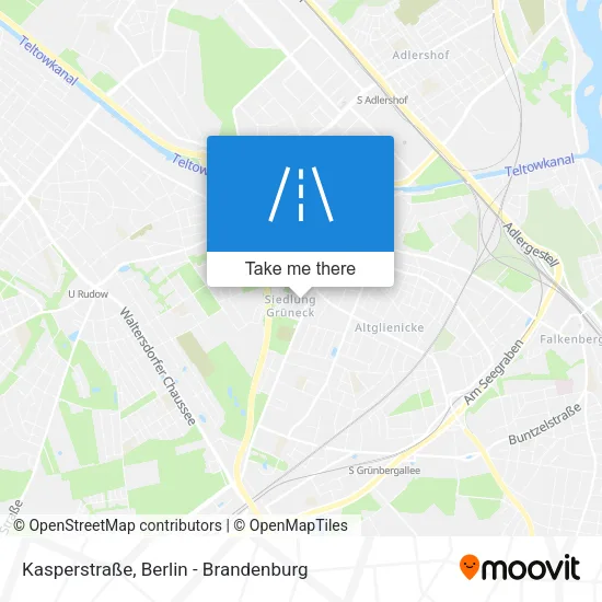 Карта Kasperstraße