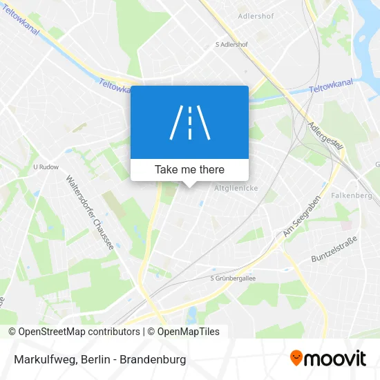 Карта Markulfweg