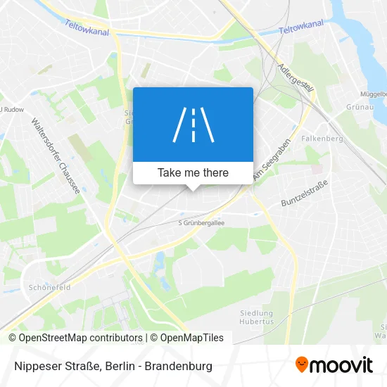 Карта Nippeser Straße