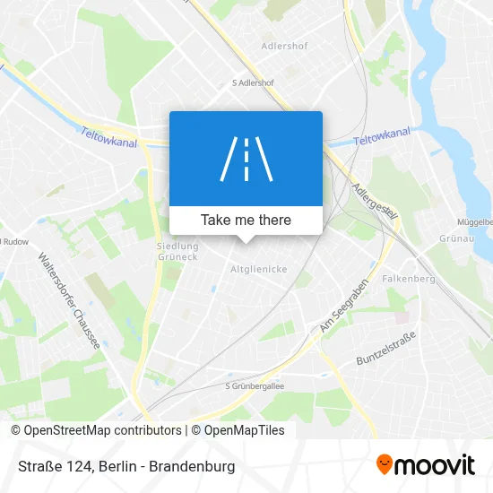 Straße 124 map