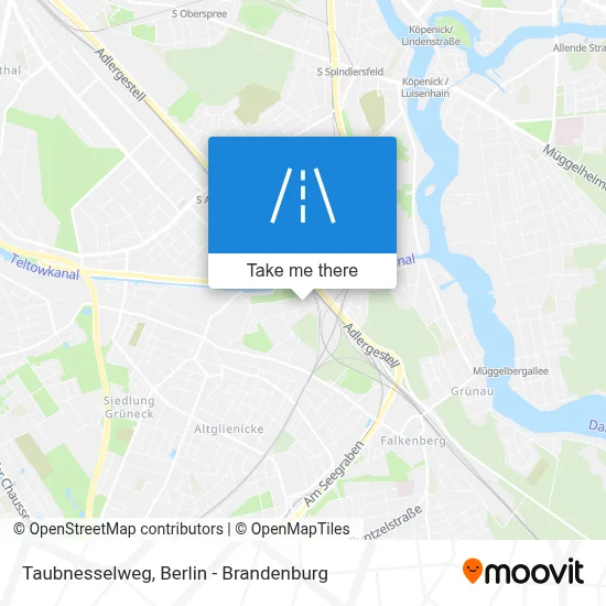 Taubnesselweg map